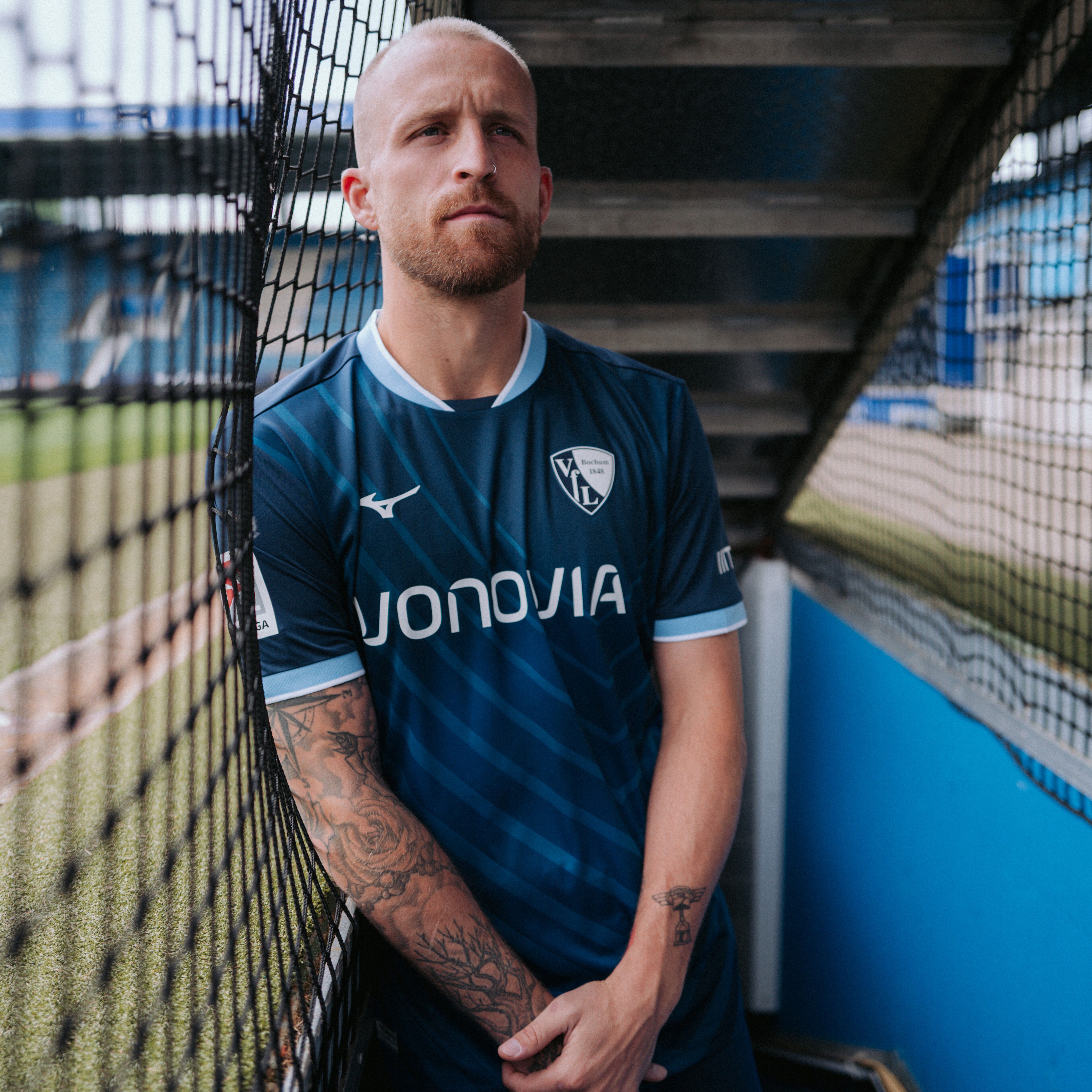 Home Jersey VfL Bochum 26/27 - Navy - Football T-Shirts | Mizuno UK